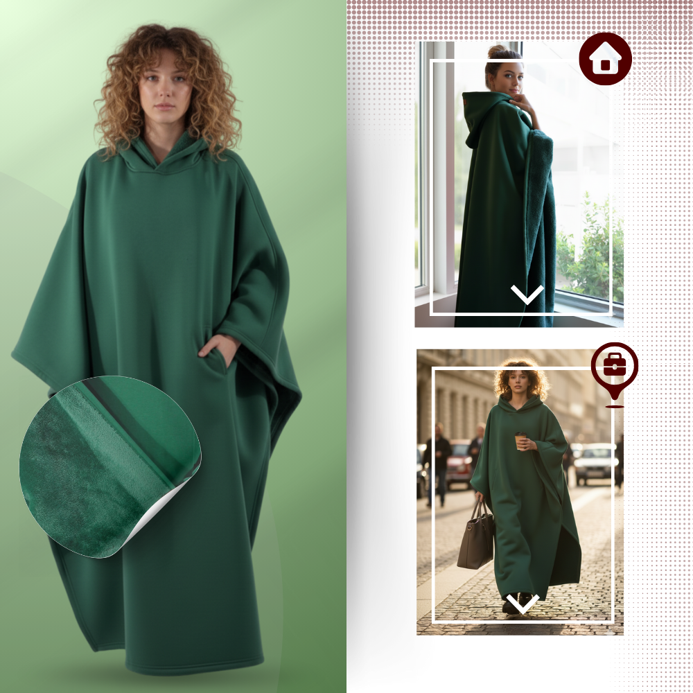 Weighted Hoodie Blanket With Hood For Cozy Home Comfort