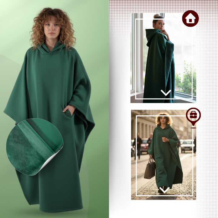 Weighted Hoodie Blanket With Hood For Cozy Home Comfort