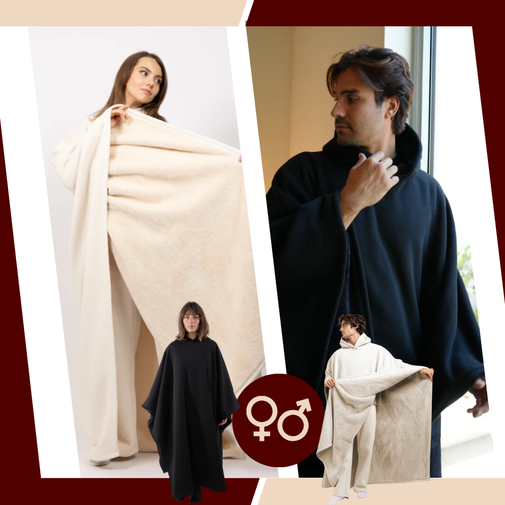Weighted Hoodie Blanket With Hood For Cozy Home Comfort