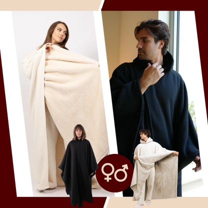 Weighted Hoodie Blanket With Hood For Cozy Home Comfort