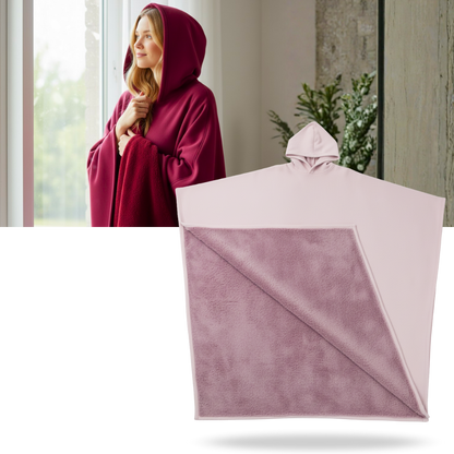 Weighted Hoodie Blanket With Hood For Cozy Home Comfort
