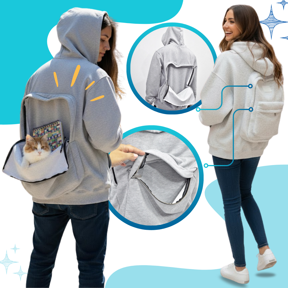 Utility Hoodie With Concealed Carry Pockets And Reinforced Stitching