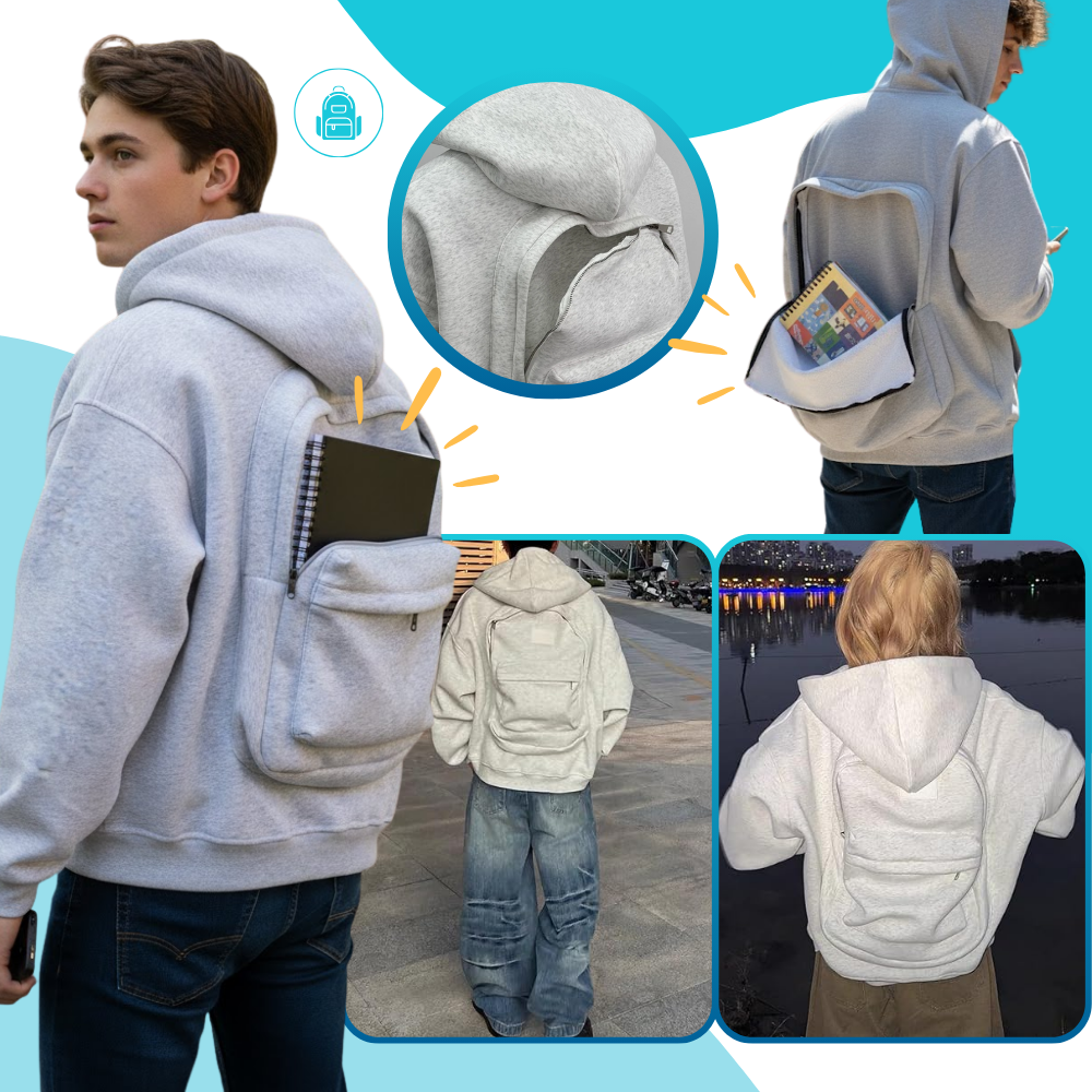 Utility Hoodie With Concealed Carry Pockets And Reinforced Stitching
