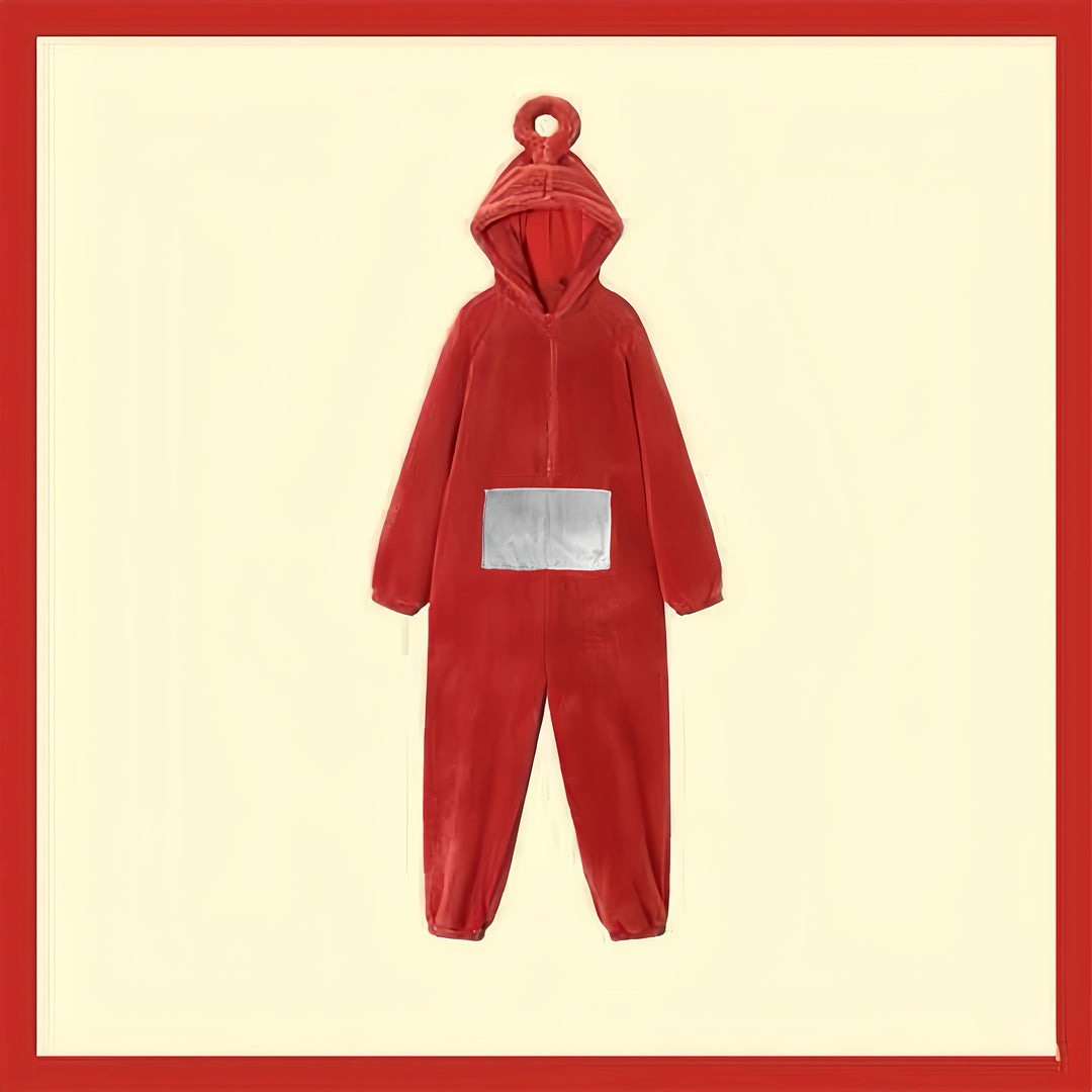 Onesie Costume Cartoon Pajamas With Hood And Glasses For Halloween Parties