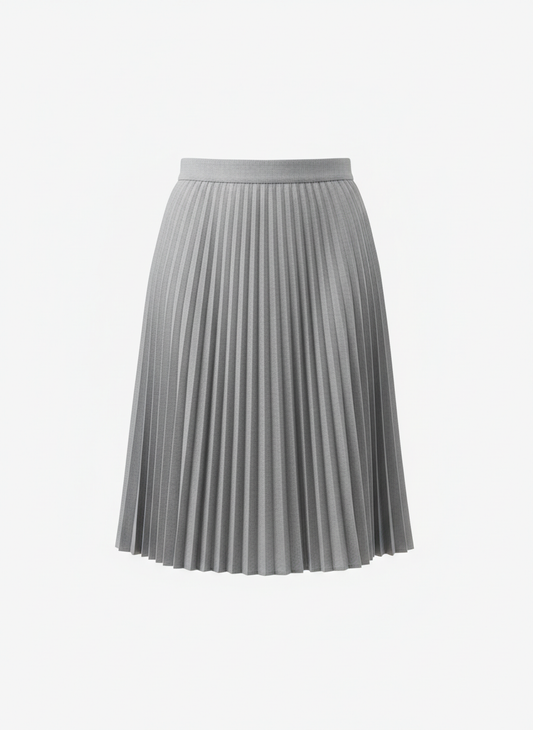 Classic Pleated Skirt for Women