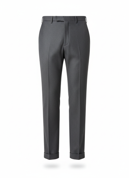 Classic Structured Pants for Men
