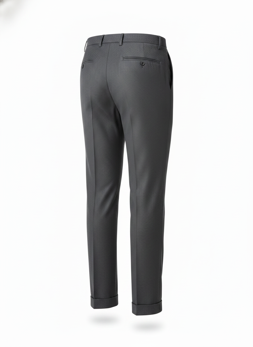Classic Structured Pants for Men