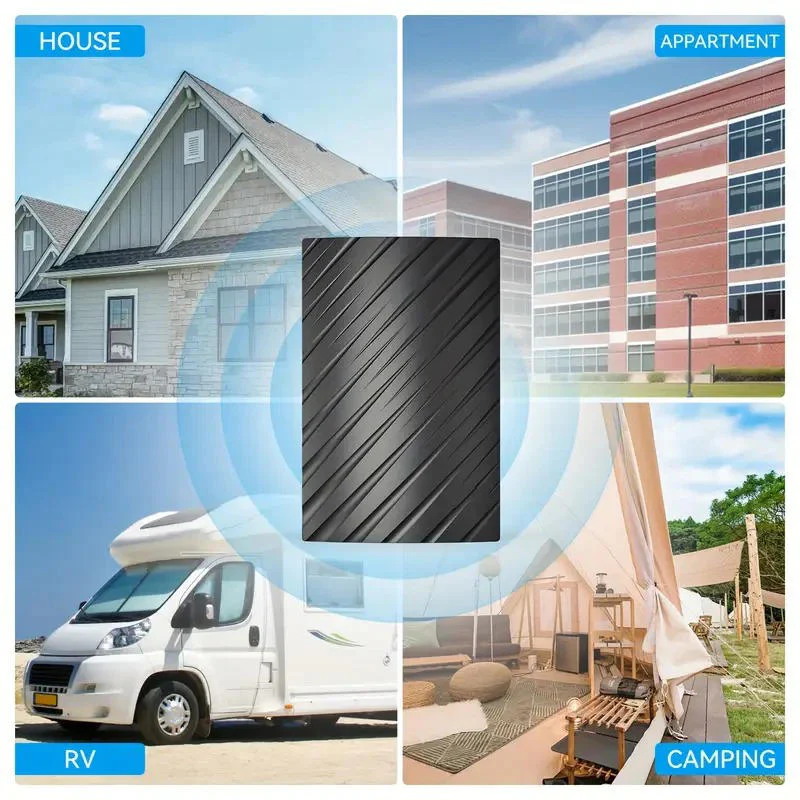 HD TV Antenna with 460 Mile Range and Signal Amplifier, Indoor Outdoor