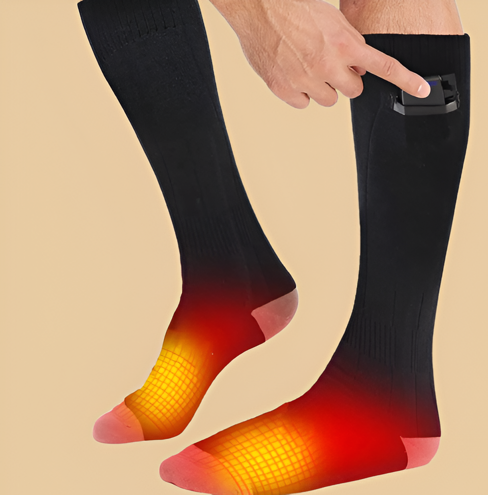 Heated Socks Rechargeable Battery-Powered Thermal Winter Warmers For Men Women