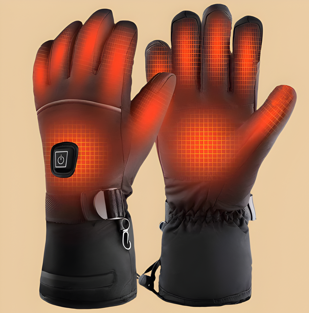 Heated Gloves For Winter Sports, Rechargeable, Touchscreen, Waterproof, Insulated