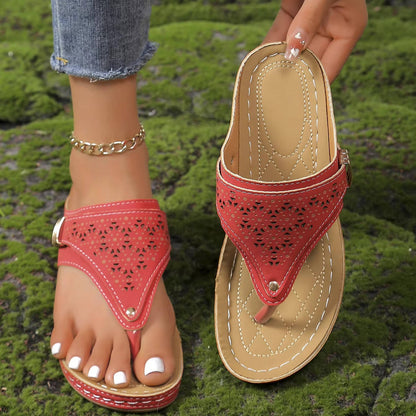 Ergonomic Walking Sandals for Women with Molded Arch Support and Mesh Ventilation