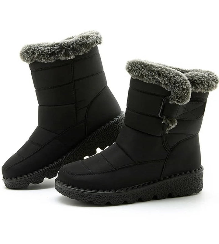 Snow Boots For Women Waterproof Insulated Winter Warmth With Traction