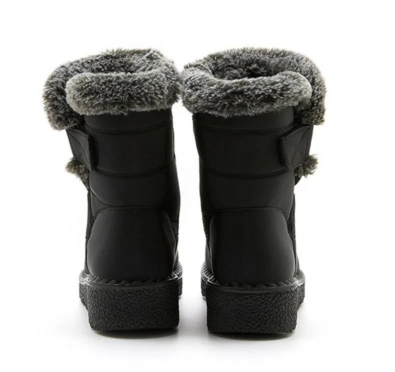 Snow Boots For Women Waterproof Insulated Winter Warmth With Traction