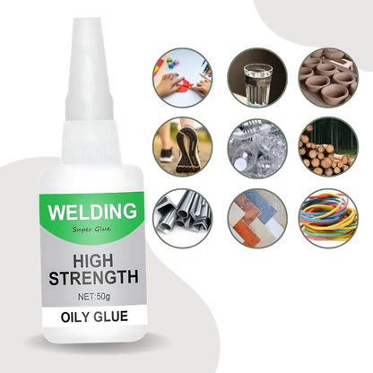 High Strength Adhesive for Oily Surfaces with Fast Bond Time
