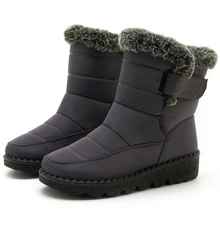 Snow Boots For Women Waterproof Insulated Winter Warmth With Traction