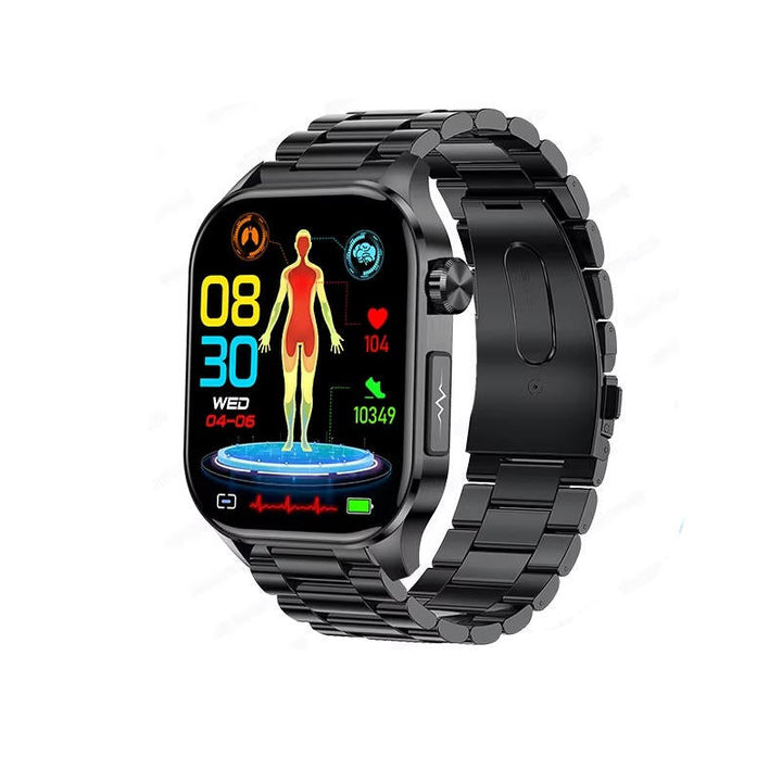 Senior Smartwatch with Activity Log and Advanced Metrics Tracking, Large Display