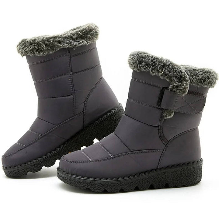 Snow Boots For Women Waterproof Insulated Winter Warmth With Traction