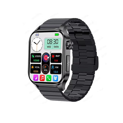 Senior Smartwatch with Activity Log and Advanced Metrics Tracking, Large Display