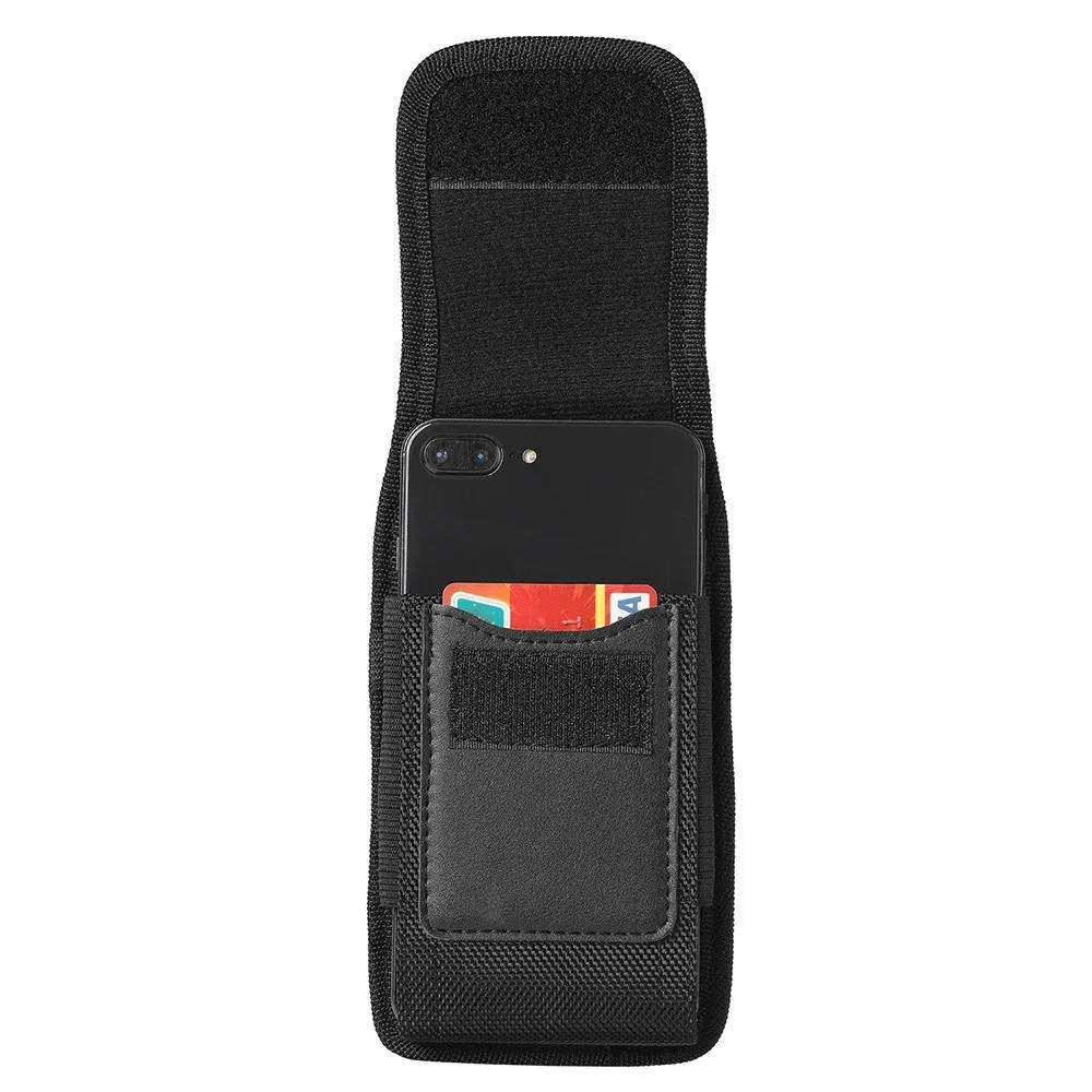 Phone Holster with Belt Clip and Card Blocking, Fits 4-6.8 Inch Devices
