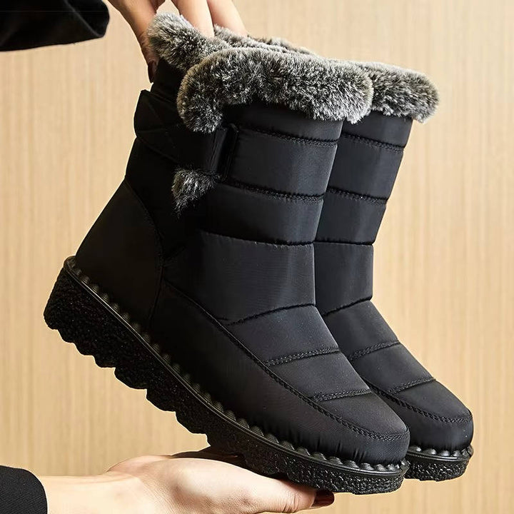 Snow Boots For Women Waterproof Insulated Winter Warmth With Traction