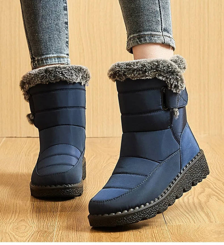 Snow Boots For Women Waterproof Insulated Winter Warmth With Traction