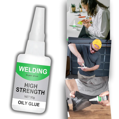 High Strength Adhesive for Oily Surfaces with Fast Bond Time