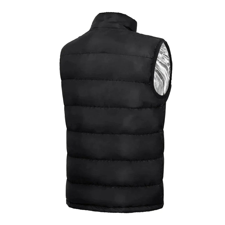 Heated Vest with 9 Carbon Zones and 3-Level Temperature Control for Winter Activities