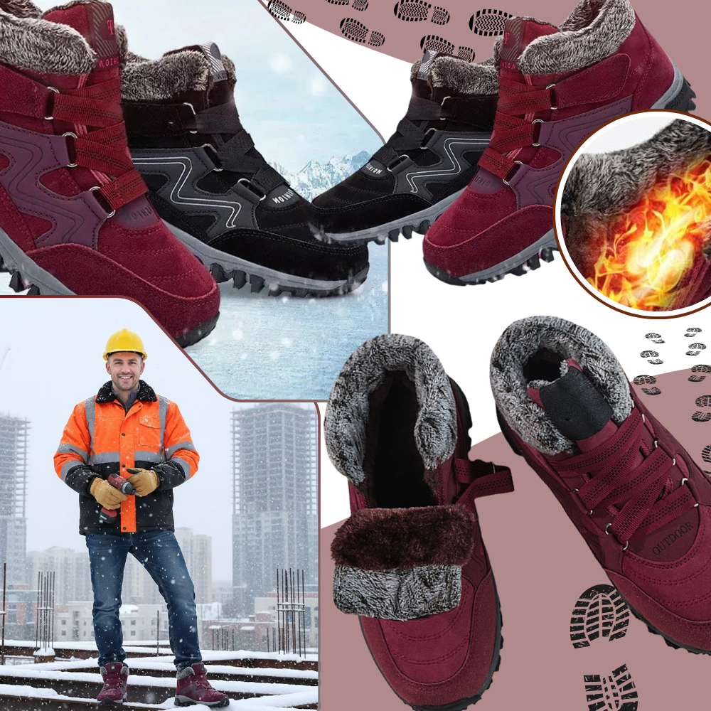Winter Shoes Fleece-Lined For Cold Weather Comfort And Warmth