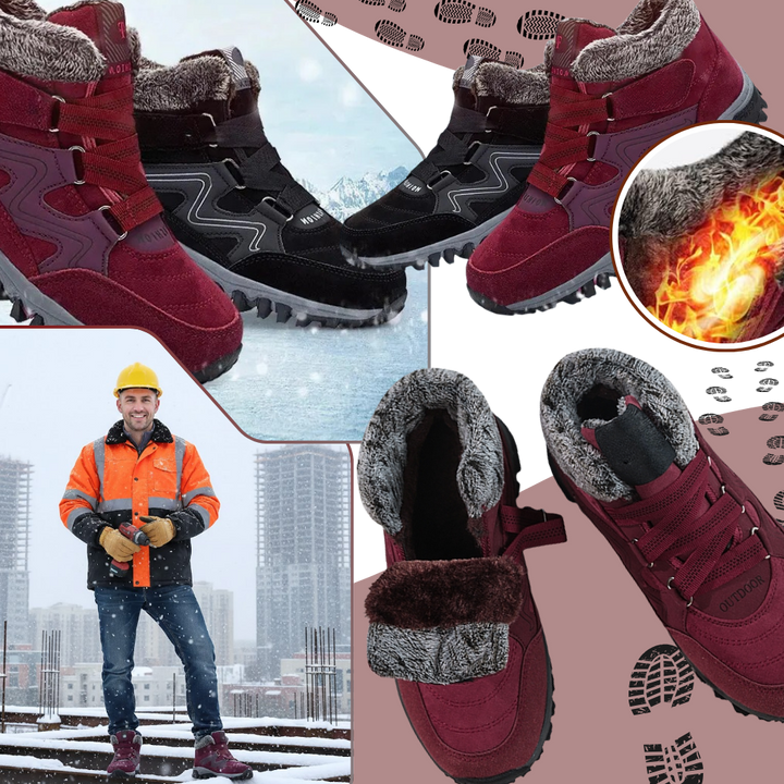Winter Shoes Fleece-Lined For Cold Weather Comfort And Warmth