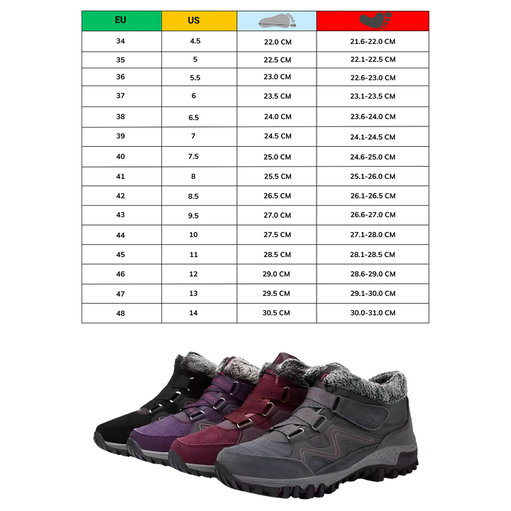 Winter Shoes Fleece-Lined For Cold Weather Comfort And Warmth