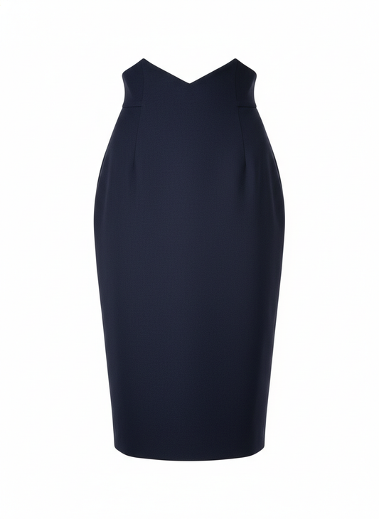 High-Waist Pencil Skirt for Women