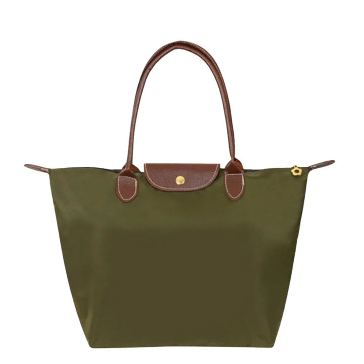 Top Handle Bag Luxury Leather Handbag For Women With Detachable Strap