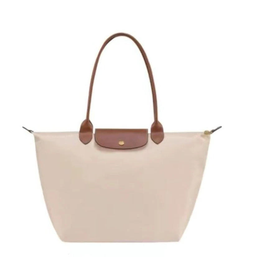 Top Handle Bag Luxury Leather Handbag For Women With Detachable Strap