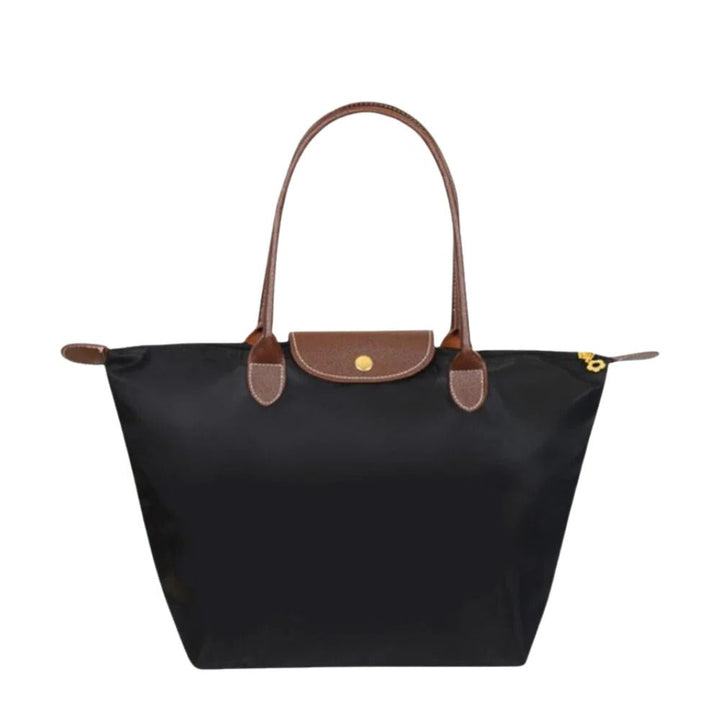 Top Handle Bag Luxury Leather Handbag For Women With Detachable Strap
