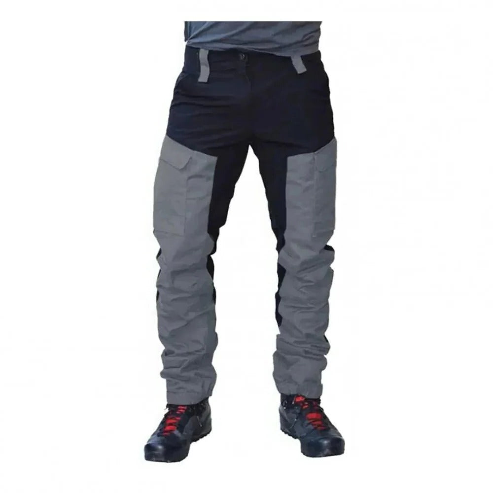 Cargo Pants With Weatherproof Fabric And Rugged Reinforced Construction