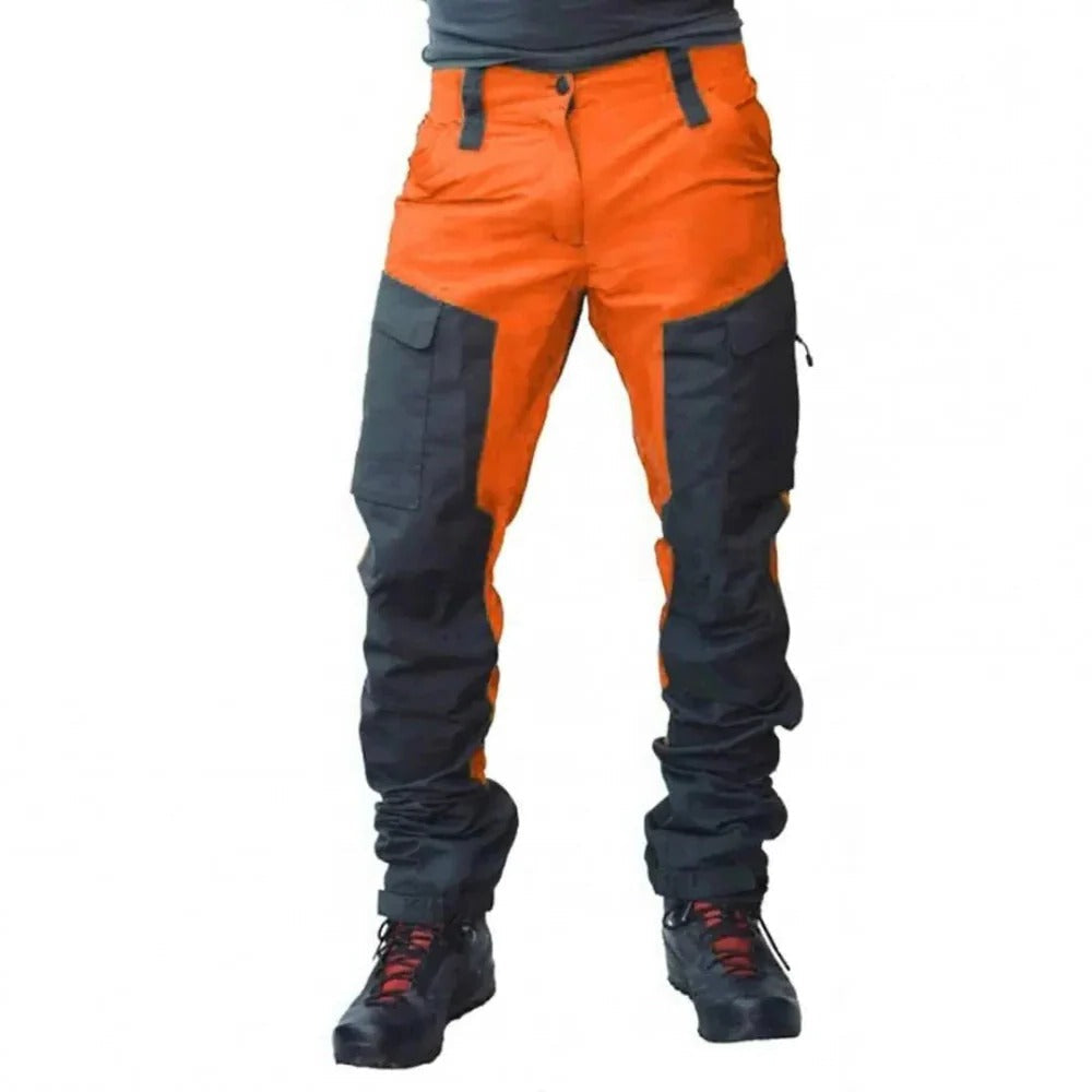 Cargo Pants With Weatherproof Fabric And Rugged Reinforced Construction