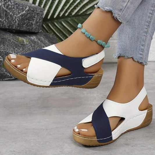 Ergonomic Slide Sandals with Contoured Footbed