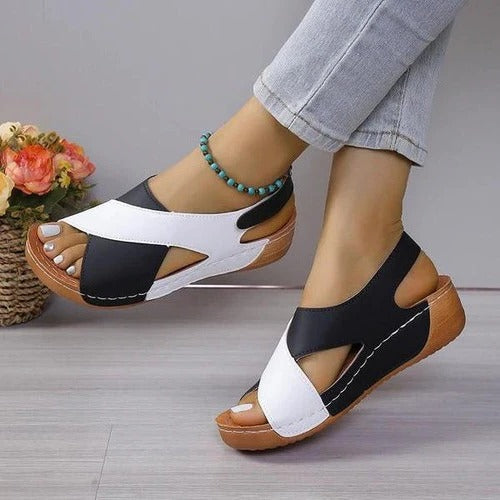 Ergonomic Slide Sandals with Contoured Footbed