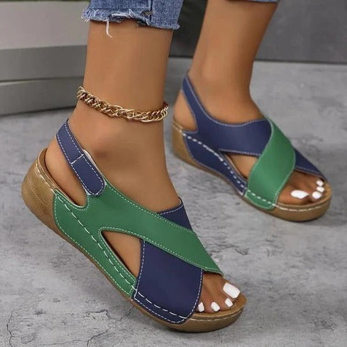 Ergonomic Slide Sandals with Contoured Footbed