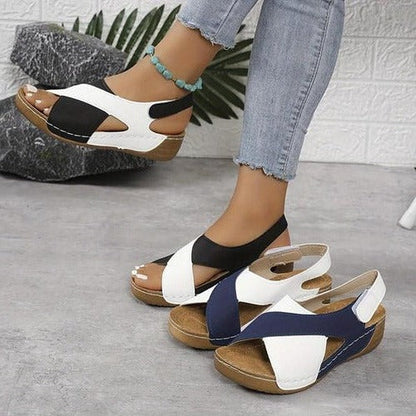 Ergonomic Slide Sandals with Contoured Footbed
