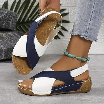 Ergonomic Slide Sandals with Contoured Footbed