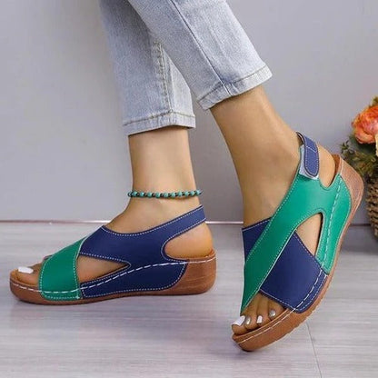 Ergonomic Slide Sandals with Contoured Footbed