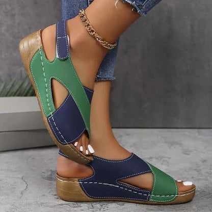 Ergonomic Slide Sandals with Contoured Footbed