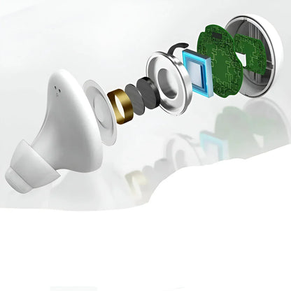 Rechargeable Hearing Aids with Wireless App Control and Noise Reduction