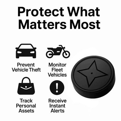 4G GPS Tracker with Magnetic Base and 30-Day Battery, IP67 Water Resistant