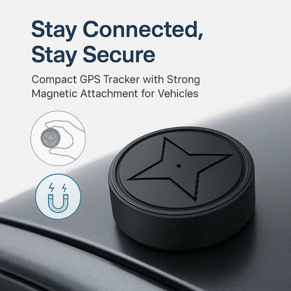 4G GPS Tracker with Magnetic Base and 30-Day Battery, IP67 Water Resistant