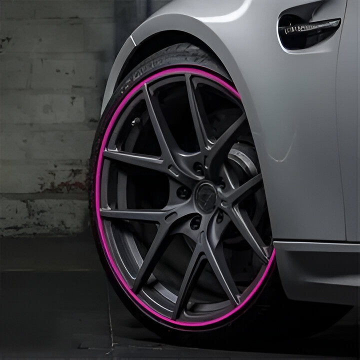 Rubber Wheel Edge Protector with Adhesive Booster and 8-Meter Length
