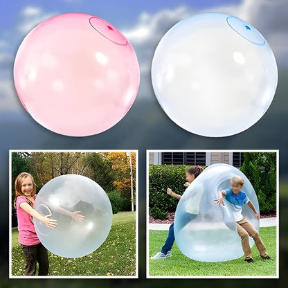 Stretchy Inflatable Bubble Ball with Burst Resistant Material for Indoor and Outdoor Play