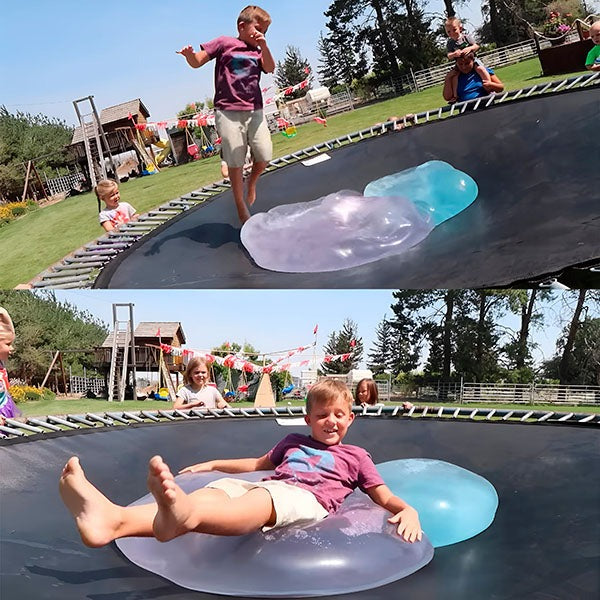 Stretchy Inflatable Bubble Ball with Burst Resistant Material for Indoor and Outdoor Play