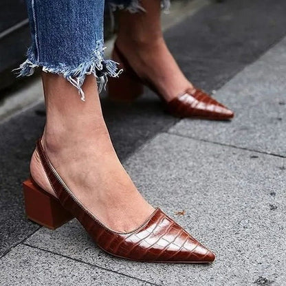 Women's Pumps with Contoured Arch Support and Cushioned Sole
